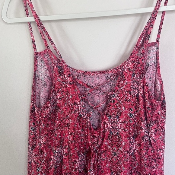 Hollister Pink Patterned Dress 310 - Picture 8 of 10